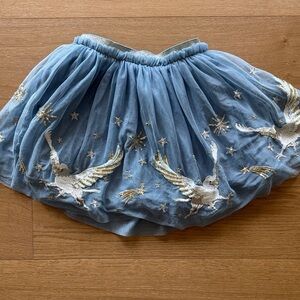 Harry Potter Mini Boden Skirt.  Worn twice.  Blue Skirt with Gold Accents